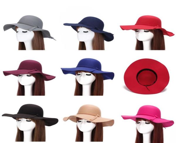 new autumn winter wide brim women hats fashion ladies wool felt sun hats female beach cap gh45 whos 8853641, Blue;gray
new autumn winter wide brim women hats fashion ladies wool felt sun hats female beach cap gh45 whos 8853641, Blue;gray