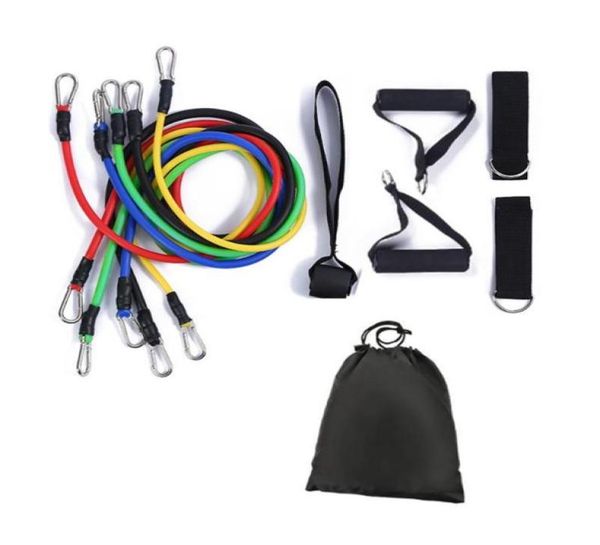 11pcs resistance tube bands set exercise bands door anchor ankle straps cushioned handles with bags for home fintess workout gym8117565
11pcs resistance tube bands set exercise bands door anchor ankle straps cushioned handles with bags for home fintess workout gym8117565