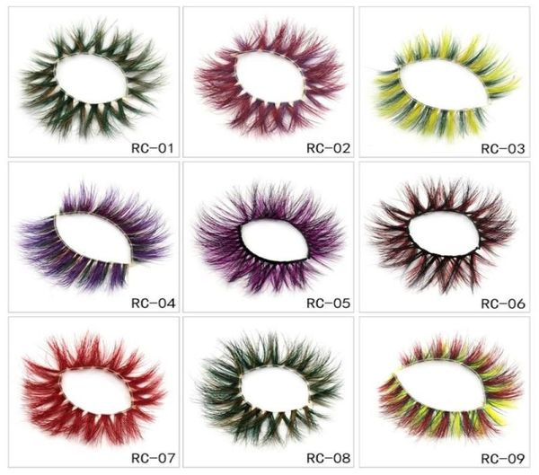 25mm colored eyelashes 5d mink strip fake pink green purple red faux lashes colorful rainbow lashes2467294
25mm colored eyelashes 5d mink strip fake pink green purple red faux lashes colorful rainbow lashes2467294
