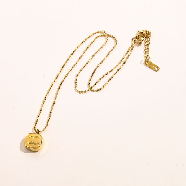 luxury brand designer pendants necklaces never fading 14k gold plated stainless steel letter choker pendant necklace beads chain statement j, Silver
luxury brand designer pendants necklaces never fading 14k gold plated stainless steel letter choker pendant necklace beads chain statement j, Silver