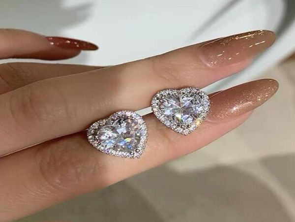 never fade original sterling silver 925 earrings cute heart zircon stud earrings for women fashion wedding jewelry9578499, Golden;silver
never fade original sterling silver 925 earrings cute heart zircon stud earrings for women fashion wedding jewelry9578499, Golden;silver