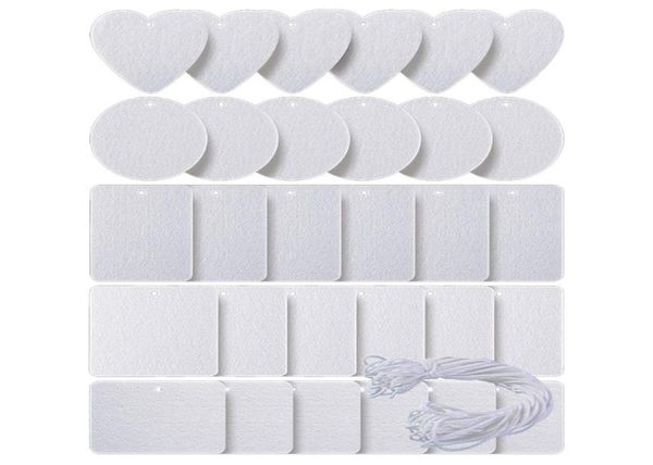 keychains 30 pcs sublimation blank air freshener sheets with elastic cord felt thermal transfer key chain doubleside tags for diy6213684, Silver
keychains 30 pcs sublimation blank air freshener sheets with elastic cord felt thermal transfer key chain doubleside tags for diy6213684, Silver