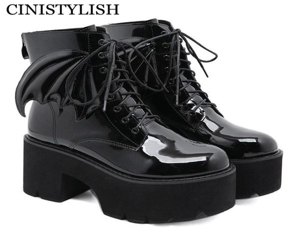 goth ankle boots high heels patent leather womens shoes on platform demonia boots punk gothic model angel wing new fashion4159245, Black
goth ankle boots high heels patent leather womens shoes on platform demonia boots punk gothic model angel wing new fashion4159245, Black