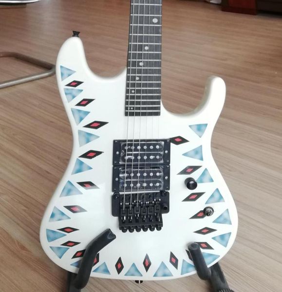 custom shop kra white st electric guitar floyd rose tremolo humbucker pickups black hardware1828198
custom shop kra white st electric guitar floyd rose tremolo humbucker pickups black hardware1828198