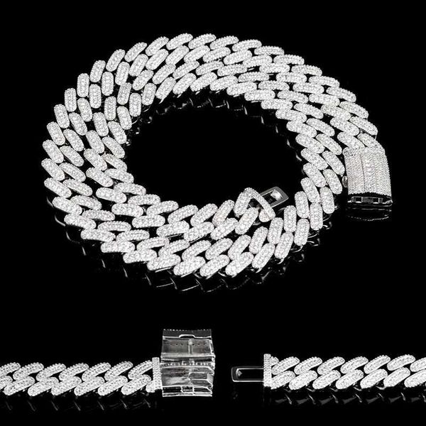 14mm hip hop 925 sterling silver vvs moissanites diamond necklace moissanite cuban chain
14mm hip hop 925 sterling silver vvs moissanites diamond necklace moissanite cuban chain