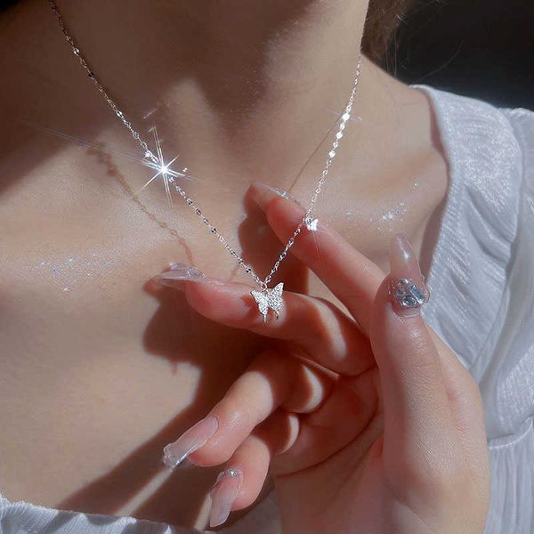 pendant necklaces luxury shiny pendant butterfly necklace ladies exquisite clavicle chain necklaces for women gift anniversary jewelry whole, Silver
pendant necklaces luxury shiny pendant butterfly necklace ladies exquisite clavicle chain necklaces for women gift anniversary jewelry whole, Silver