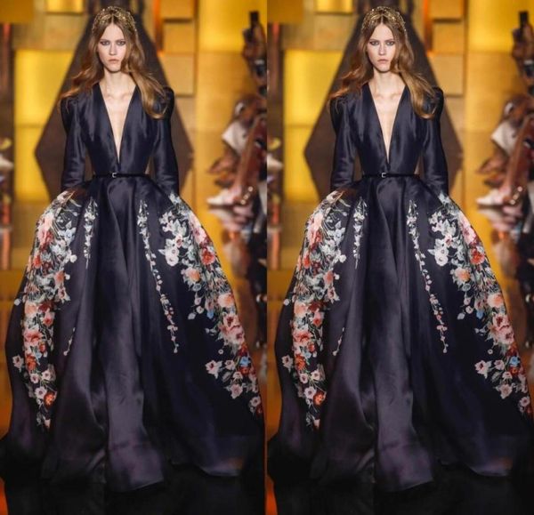 elie saab black prom dresses deep v neck long sleeves satin sweep train a line evening gowns party dress red carpet celebrity dres7167857
elie saab black prom dresses deep v neck long sleeves satin sweep train a line evening gowns party dress red carpet celebrity dres7167857