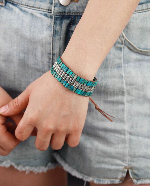 designer jewelry bracelet emperor stone antique metal beads handmade bracelet ornaments wound braided cowhide rope hand string, Golden;silver
designer jewelry bracelet emperor stone antique metal beads handmade bracelet ornaments wound braided cowhide rope hand string, Golden;silver