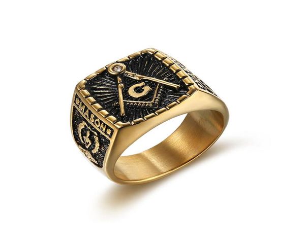 punk 316l stainless steel god color masonic mason retro rock hip hop finger ring for men fashion jewelry9066658, Golden;silver
punk 316l stainless steel god color masonic mason retro rock hip hop finger ring for men fashion jewelry9066658, Golden;silver