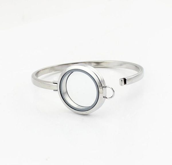 wholevdesign cuff 7inch silver plain 316l stainless steel floating locket bangles bracelets 30mm1225957, White
wholevdesign cuff 7inch silver plain 316l stainless steel floating locket bangles bracelets 30mm1225957, White