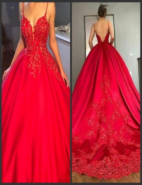 red lace prom dresses spaghetti strap v neck lace appliques ball gown evening dresses sweep train backless cocktail party gow3700311, Black
red lace prom dresses spaghetti strap v neck lace appliques ball gown evening dresses sweep train backless cocktail party gow3700311, Black