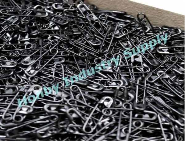 pack of 2000 pcs strong 22mm x 07mm quality black steel safety pins for garment tag3202607, Silver
pack of 2000 pcs strong 22mm x 07mm quality black steel safety pins for garment tag3202607, Silver