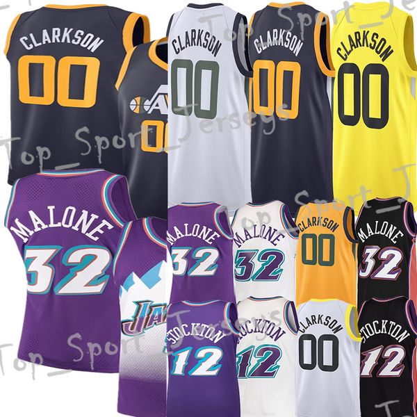 #00 clarkson donovan 45 mitchell basketball jerseys utahs jersey john 12 stockton karl 32 malone vintage jersey uniform jerseys, Black;red
#00 clarkson donovan 45 mitchell basketball jerseys utahs jersey john 12 stockton karl 32 malone vintage jersey uniform jerseys, Black;red