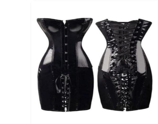high special long waist corsets bustiers gothic clothing black faux leather dress spiked waists shaper corset s6xl cz1523242852
high special long waist corsets bustiers gothic clothing black faux leather dress spiked waists shaper corset s6xl cz1523242852