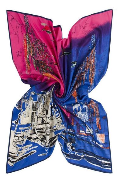 100cm twill silk scarf new design abstract painting square scarves wraps euro style shawl office lady foulard muslim neck tie17966564, Blue;gray
100cm twill silk scarf new design abstract painting square scarves wraps euro style shawl office lady foulard muslim neck tie17966564, Blue;gray