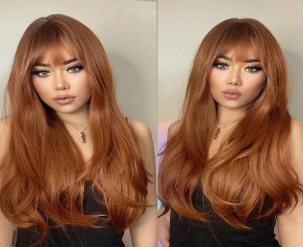 synthetic wigs henry margu ombre red brown copper ginger long wig for women natural wave with bangs heat resistant cosplay hair5808683, Black
synthetic wigs henry margu ombre red brown copper ginger long wig for women natural wave with bangs heat resistant cosplay hair5808683, Black