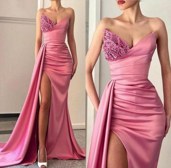 stylish arabic watermelon evening dresses sweetheart front split pleats ruffles long prom gowns with beaded crystals vestidos3049748, Black;red
stylish arabic watermelon evening dresses sweetheart front split pleats ruffles long prom gowns with beaded crystals vestidos3049748, Black;red