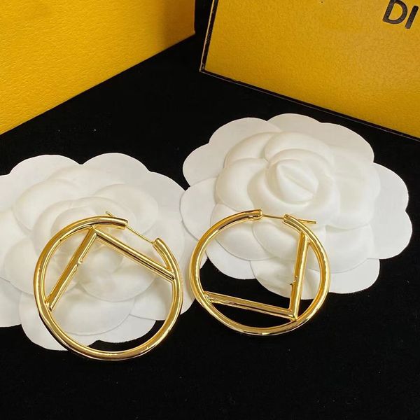 earring designer for woman gold hoop earrings luxurious jewelry fashion classic big circle earring letters f clover earing designer jeweller, Golden;silver
earring designer for woman gold hoop earrings luxurious jewelry fashion classic big circle earring letters f clover earing designer jeweller, Golden;silver