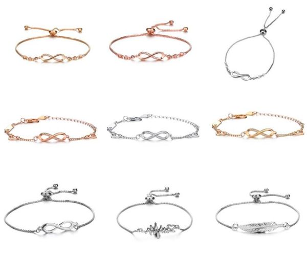 infinity bracelet love heart leaf silver rose gold adjustable rhinestone diamond charms jewelry gift for women lady fashion bracel8069137, Golden;silver
infinity bracelet love heart leaf silver rose gold adjustable rhinestone diamond charms jewelry gift for women lady fashion bracel8069137, Golden;silver