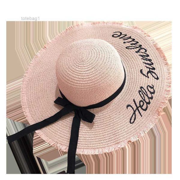 bucket hat women's straw cap bow tie large brim round sun protection beach letter brim seaside trendy 1 jd78, Blue;gray
bucket hat women's straw cap bow tie large brim round sun protection beach letter brim seaside trendy 1 jd78, Blue;gray