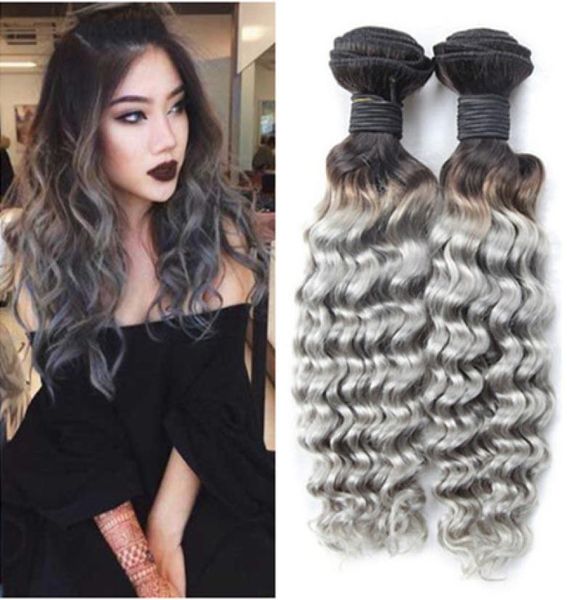 1bgrey ombre brazilian human hair weave bundles dark root deep wave wavy silver grey ombre virgin human hair weft extensions 3pc5956560, Black
1bgrey ombre brazilian human hair weave bundles dark root deep wave wavy silver grey ombre virgin human hair weft extensions 3pc5956560, Black