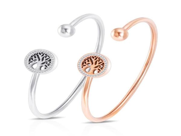 tree style rose gold plated stainless steel crystal open mouth cuff wristband bracelet women6613945, White
tree style rose gold plated stainless steel crystal open mouth cuff wristband bracelet women6613945, White