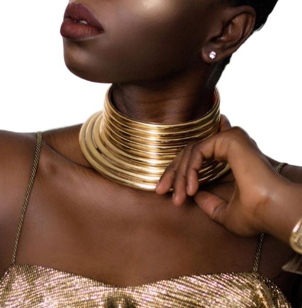 vintage adjustable chokers statement choker necklace women big gold color leather collar maxi necklace african jewelry8883050, Silver
vintage adjustable chokers statement choker necklace women big gold color leather collar maxi necklace african jewelry8883050, Silver