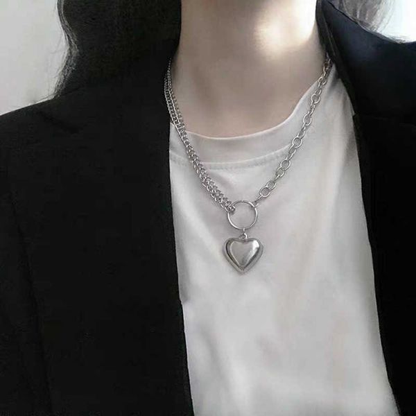 pendant necklaces fashion sweet heart choker necklace statement girlfriend gift punk grunge kpop necklace jewelry collier femme 2022 aa23052, Silver
pendant necklaces fashion sweet heart choker necklace statement girlfriend gift punk grunge kpop necklace jewelry collier femme 2022 aa23052, Silver