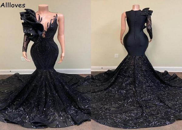 vintage black sequined lace mermaid evening dresses arabic aso ebi sheer neck one shoulder long sleeve prom party gowns for w1902263, Black;red
vintage black sequined lace mermaid evening dresses arabic aso ebi sheer neck one shoulder long sleeve prom party gowns for w1902263, Black;red