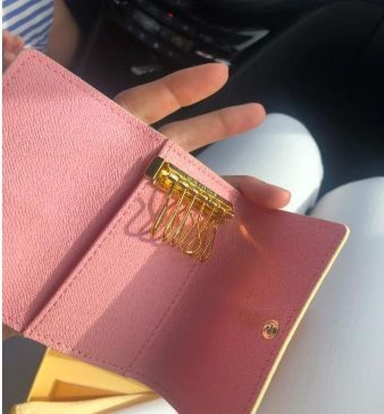 famous new women men genuine leather more color classic 6 key holder cover with box dust bag card key ring 4322913, Red;blue
famous new women men genuine leather more color classic 6 key holder cover with box dust bag card key ring 4322913, Red;blue