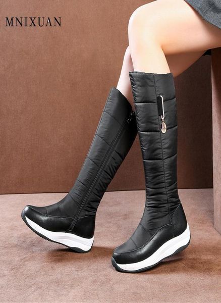 mnixuan handmade warm winter snow boots women shoes knee high boots 2020new genuine leather down waterproof platform wedges boot9620842, Black
mnixuan handmade warm winter snow boots women shoes knee high boots 2020new genuine leather down waterproof platform wedges boot9620842, Black