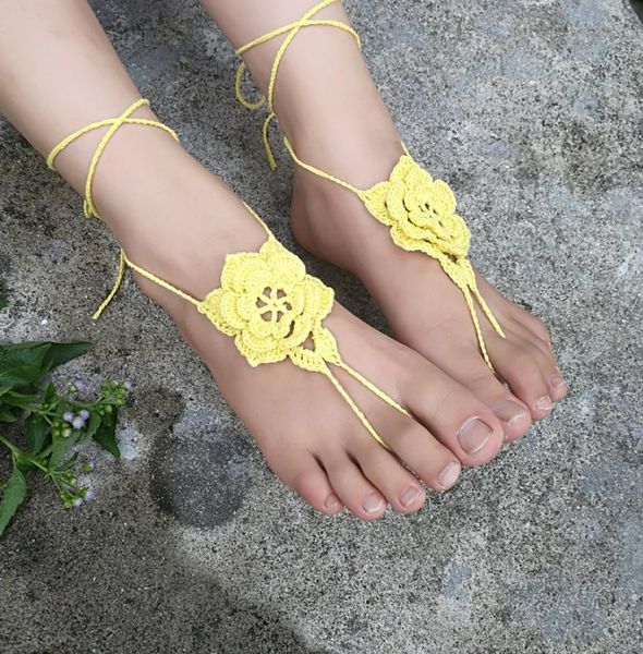 1 pair or 2 pcs hand crochet barefoot sandals foot jewelry bridesmaid gift barefoot sandles beach anklet wedding summer shoes9952972, Black
1 pair or 2 pcs hand crochet barefoot sandals foot jewelry bridesmaid gift barefoot sandles beach anklet wedding summer shoes9952972, Black