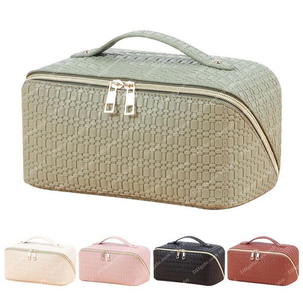 large capacity multifunctional makeup bag cosmetic bags men travelling toilet bag fashion leather women wash bag double zipper makeup toilet
large capacity multifunctional makeup bag cosmetic bags men travelling toilet bag fashion leather women wash bag double zipper makeup toilet