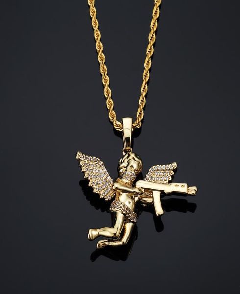 jewelry zircon goldsilver cute angel baby with gun pendant necklace stainless rope chain for men women5361795, Silver
jewelry zircon goldsilver cute angel baby with gun pendant necklace stainless rope chain for men women5361795, Silver