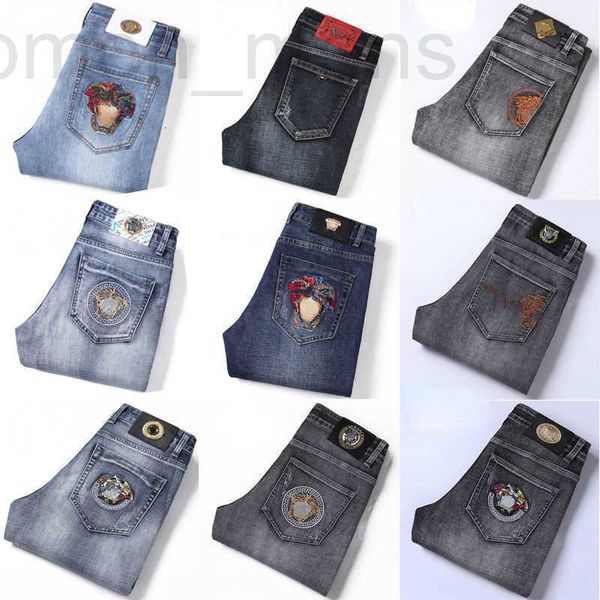 men's jeans designer summer thin jeans fashion embroidery denim trousers pants mens slim fit stretslacks zipper access denim pants 2sd1, Blue
men's jeans designer summer thin jeans fashion embroidery denim trousers pants mens slim fit stretslacks zipper access denim pants 2sd1, Blue