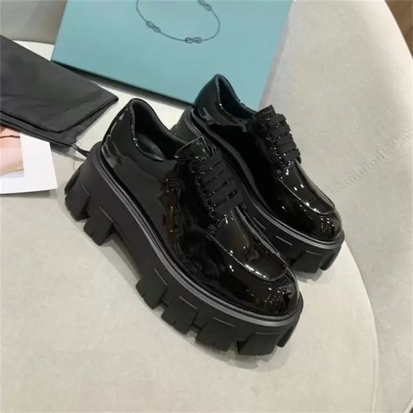 2023 designer casual shoes thick sole women leather loafers luxury spring autumn platform round toe slip on shoes black white quality
2023 designer casual shoes thick sole women leather loafers luxury spring autumn platform round toe slip on shoes black white quality