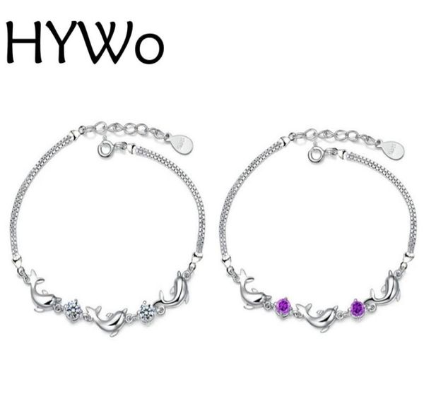 hywo shop unique diy 925 silver zircon crystal dolphin bracelet for fashion women gift pulseras factory direct special whole5303904, Black
hywo shop unique diy 925 silver zircon crystal dolphin bracelet for fashion women gift pulseras factory direct special whole5303904, Black