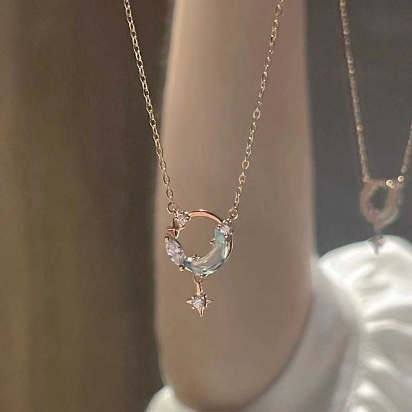 pendant necklaces 2023 new korean fashion vintage crystal round zircon moon galaxy necklace pendant chain necklaces for women wedding jewelr, Silver
pendant necklaces 2023 new korean fashion vintage crystal round zircon moon galaxy necklace pendant chain necklaces for women wedding jewelr, Silver