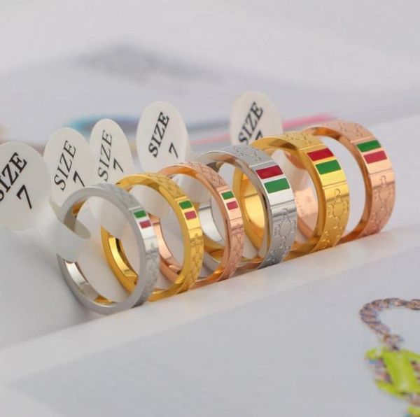 europe america fashion style lady titanium steel red green enamel carving plaid g letter engagement narrow and wide rings 3 color 5284825, Slivery;golden
europe america fashion style lady titanium steel red green enamel carving plaid g letter engagement narrow and wide rings 3 color 5284825, Slivery;golden