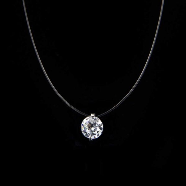 pendant necklaces poputton female transparent fishing line necklace silver color invisible chain women rhinestone choker necklace collier fe
pendant necklaces poputton female transparent fishing line necklace silver color invisible chain women rhinestone choker necklace collier fe