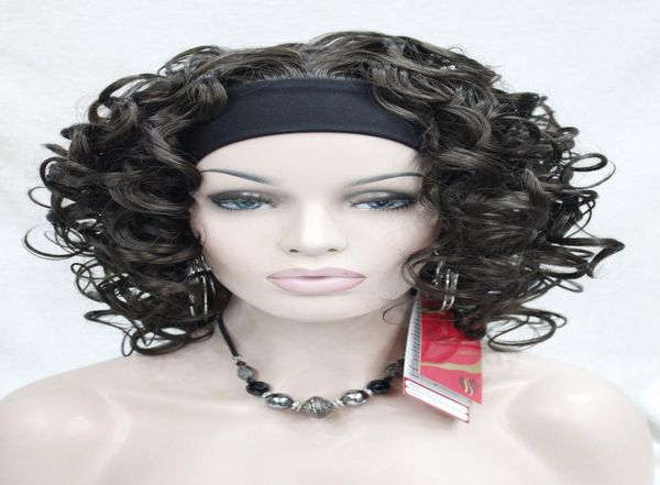 gtgtdark brown short curly spiral curls women lady 34 half wig headband6207392, Black;brown
gtgtdark brown short curly spiral curls women lady 34 half wig headband6207392, Black;brown