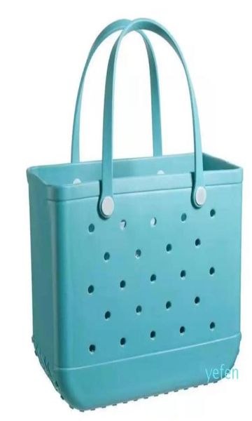 women wholale waterproof tote bags custom summer rubber pvc large plastic beach silicone bag6379751