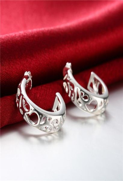 women039s sterling silver plated half circle hollow stud earrings gsse630 fashion 925 silver plate earring jewelry gift9605830, Golden;silver
women039s sterling silver plated half circle hollow stud earrings gsse630 fashion 925 silver plate earring jewelry gift9605830, Golden;silver