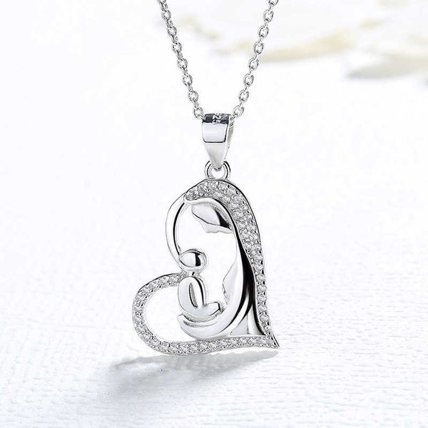 parent-child small design personalized women's fashion necklace mother's day gift for mom, Silver
parent-child small design personalized women's fashion necklace mother's day gift for mom, Silver