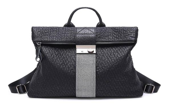 outdoor bags women fashion casual crystal shoulder bag soft leather backpack travel female ladies school black for teenager2060557
outdoor bags women fashion casual crystal shoulder bag soft leather backpack travel female ladies school black for teenager2060557