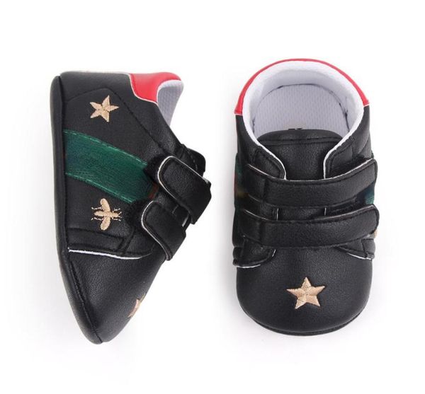 baby shoes boy girl sports sneakers bee newborn pu leather nonslip first walkers with bow infant soft sole shoes1366593
baby shoes boy girl sports sneakers bee newborn pu leather nonslip first walkers with bow infant soft sole shoes1366593