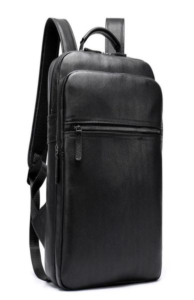 luuafn classic design black lapbusiness backpack of men genuine leather computer bag with usb cable connector men daypack9512463
luuafn classic design black lapbusiness backpack of men genuine leather computer bag with usb cable connector men daypack9512463