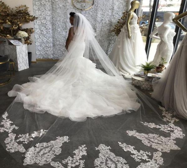 2t vestido de noiva wedding veil cathedral length 3m long lace appliqued bridal veil accessories with comb3254247, Black
2t vestido de noiva wedding veil cathedral length 3m long lace appliqued bridal veil accessories with comb3254247, Black