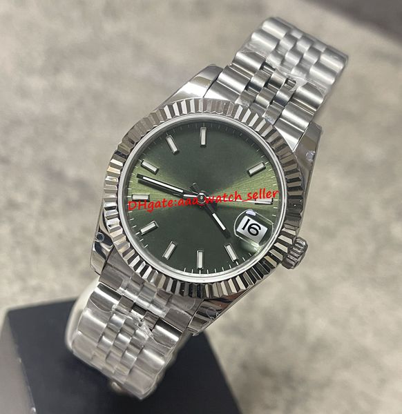 5 styles bp factory luxury lady watches 31mm 278274 fluted bezel green dial automatic movement 2 end links jubilee bracelet stainless steel, Slivery;brown
5 styles bp factory luxury lady watches 31mm 278274 fluted bezel green dial automatic movement 2 end links jubilee bracelet stainless steel, Slivery;brown