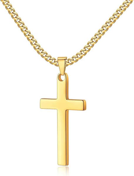 cross necklace for men silver black gold stainless steel cuban chain cross pendant necklace for men
cross necklace for men silver black gold stainless steel cuban chain cross pendant necklace for men